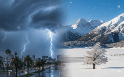 Contraste Climático Extremo: Tormentas en el Norte y Ola Polar en el Sur